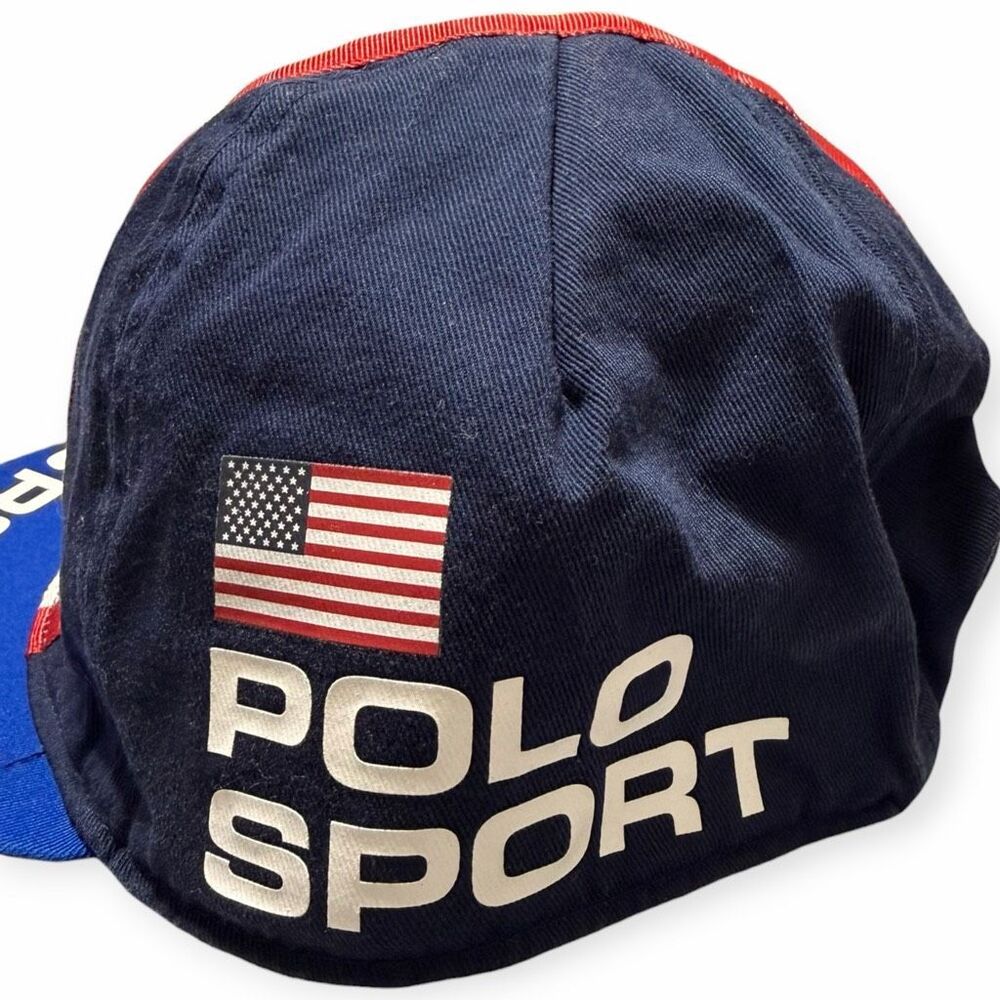 Polo Ralph Lauren Polo Sport Brooklyn New York Cycling Cap Mens L/XL Brand New - Picture 3 of 9
